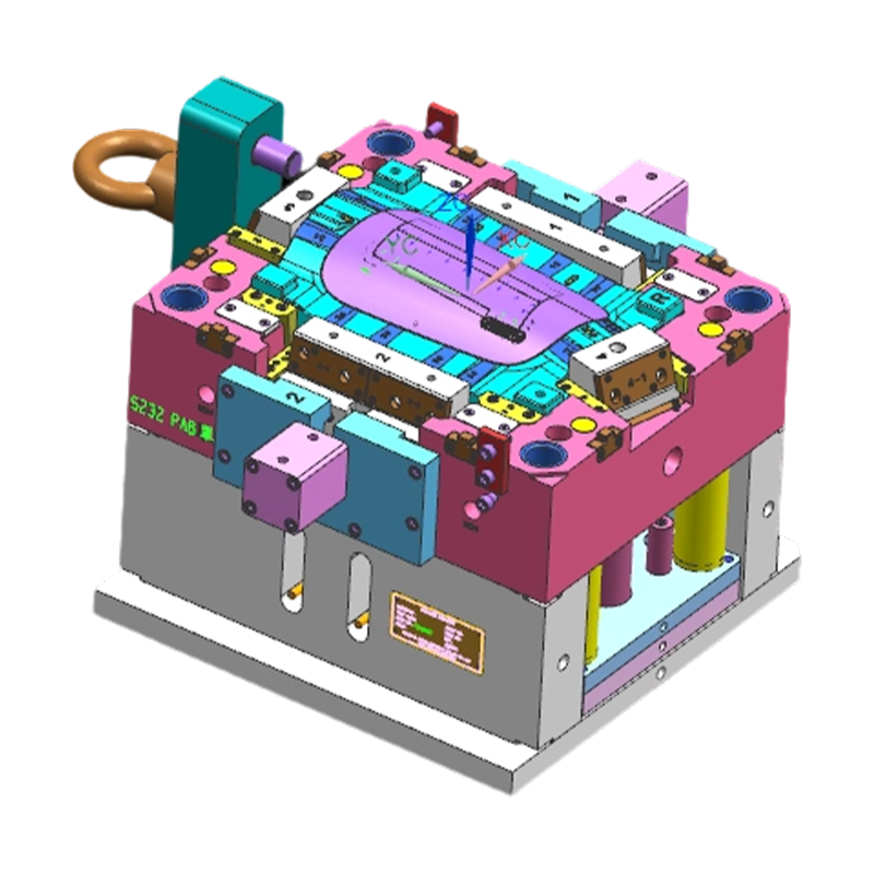 Molde de injeção da tampa de implantação do airbag do passageiro (PAB)