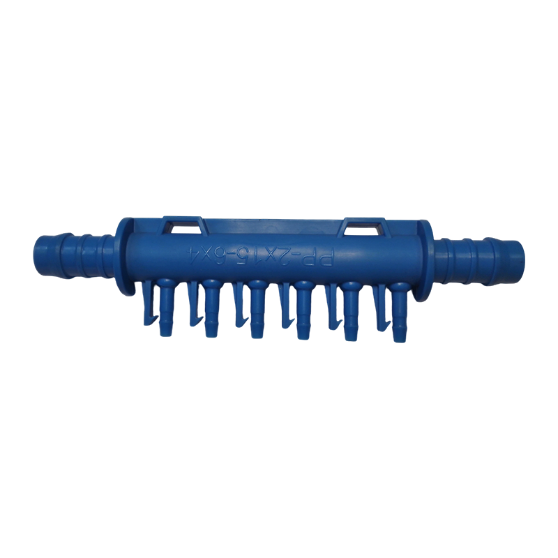 Peças de molde de injeção de conector multitubo de plástico